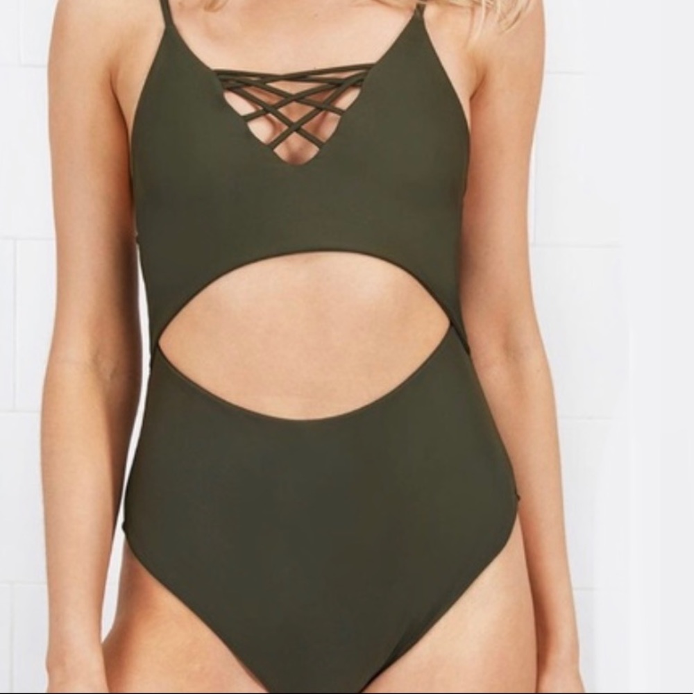 Olive Green bikini